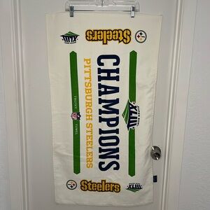 Pittsburgh Steelers Super Bowl XLIII Champions Trophy Towel